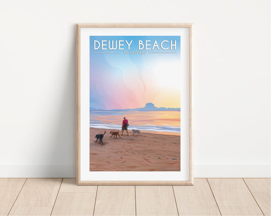 Dewey Beach Dog Walk