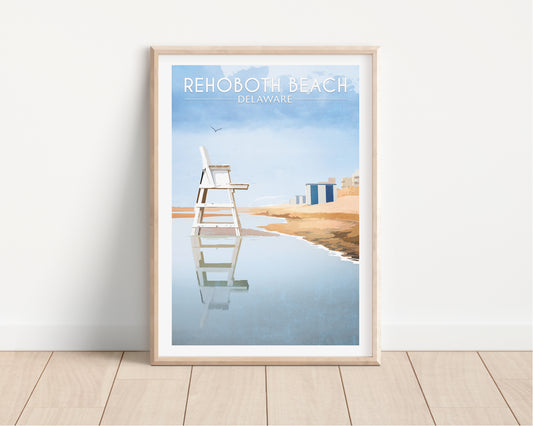 Rehoboth Beach Lifeguard Stand