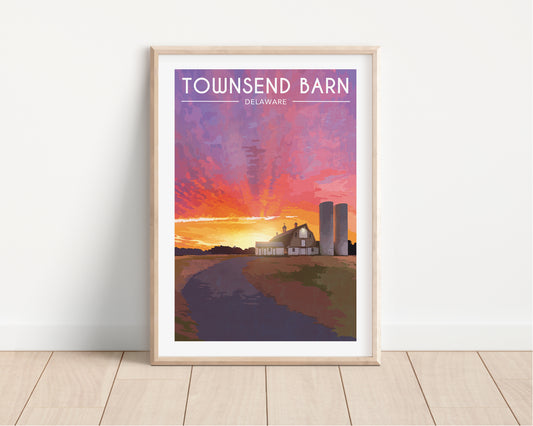 Townsend Barn Lewes Sunrise