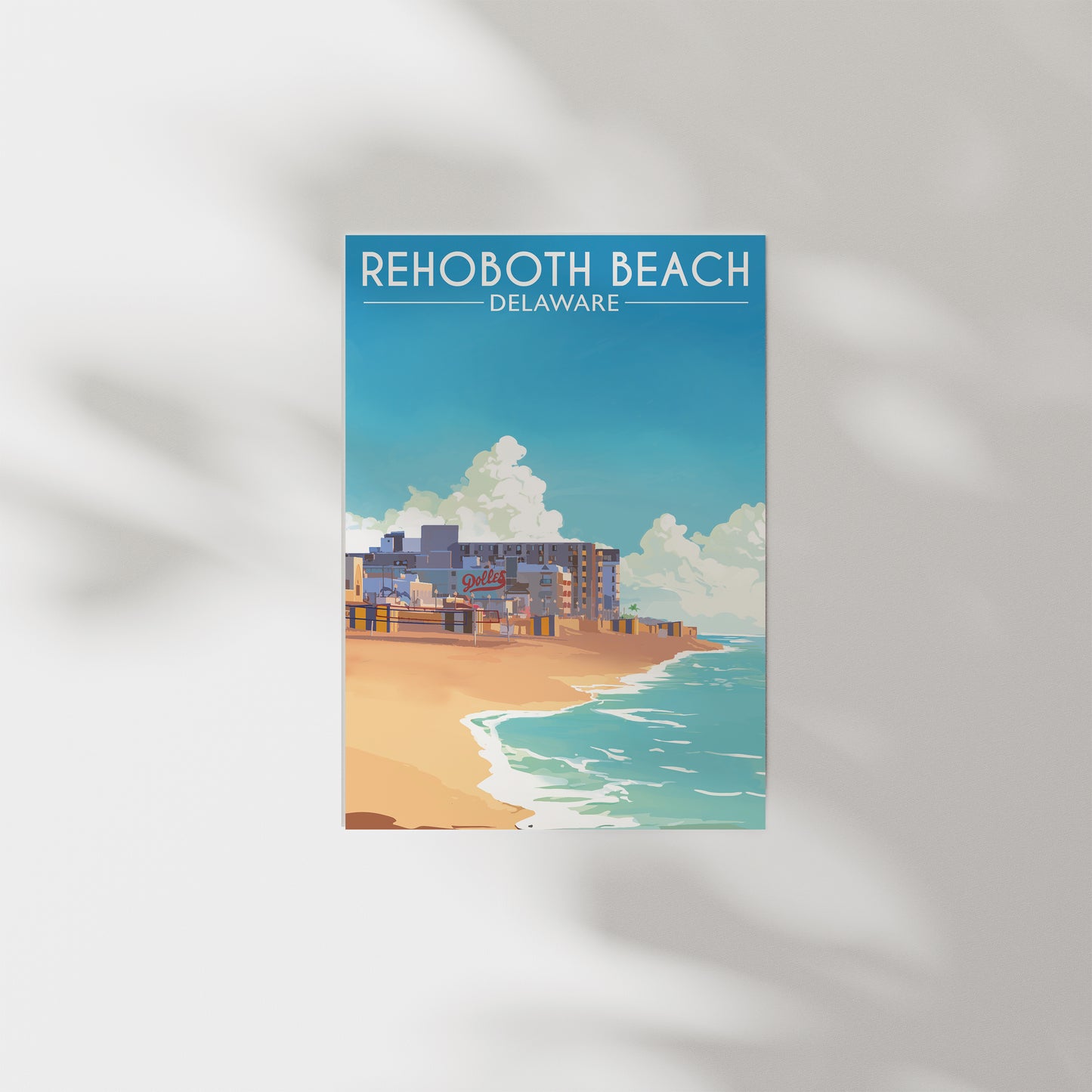 Rehoboth Beach Shoreline